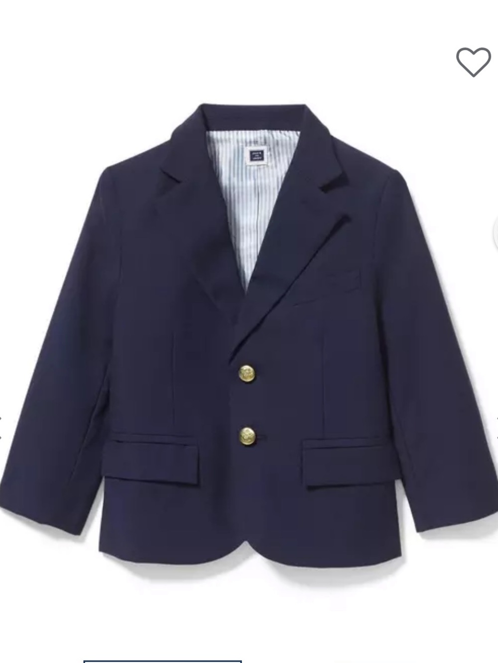 Janie and Jack Boy Maritime The Classic Blazer Navy Size 5 NWOT preppy holiday